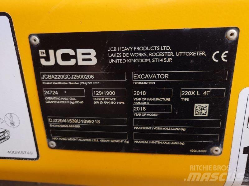 JCB 220 XL 4F Lánctalpas kotrók