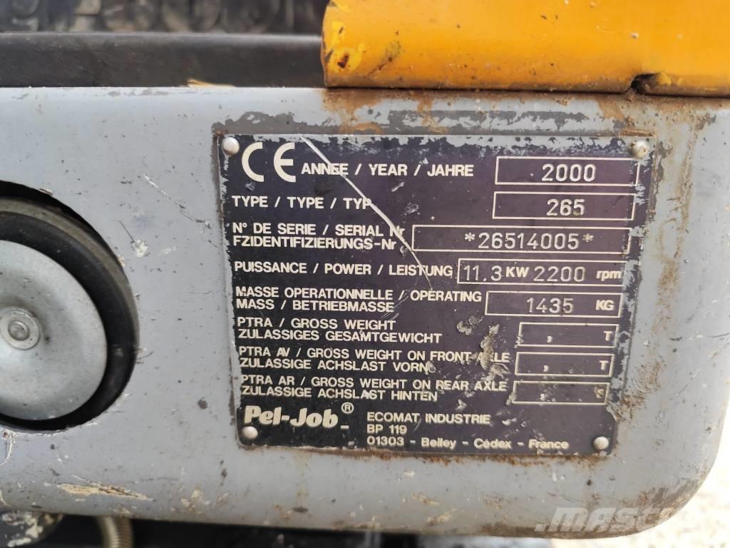 Pel-Job 265 Mini kotrók < 7t