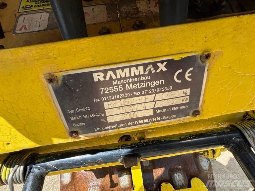 Ammann Rammax Talajtömörítő gépek