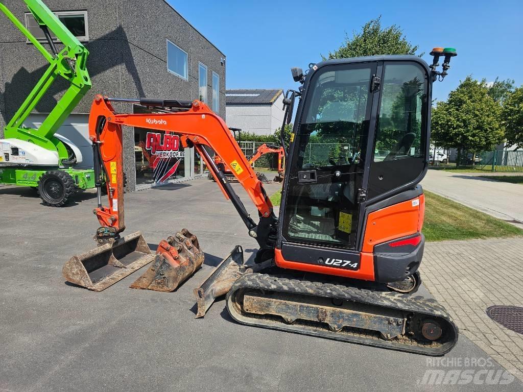 Kubota U 27-4 Mini kotrók < 7t