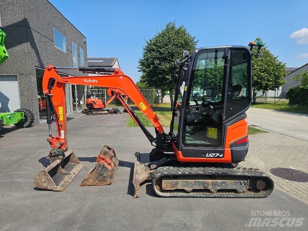 Kubota U 27-4 Mini kotrók < 7t
