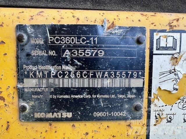 Komatsu PC360LC-11 Lánctalpas kotrók