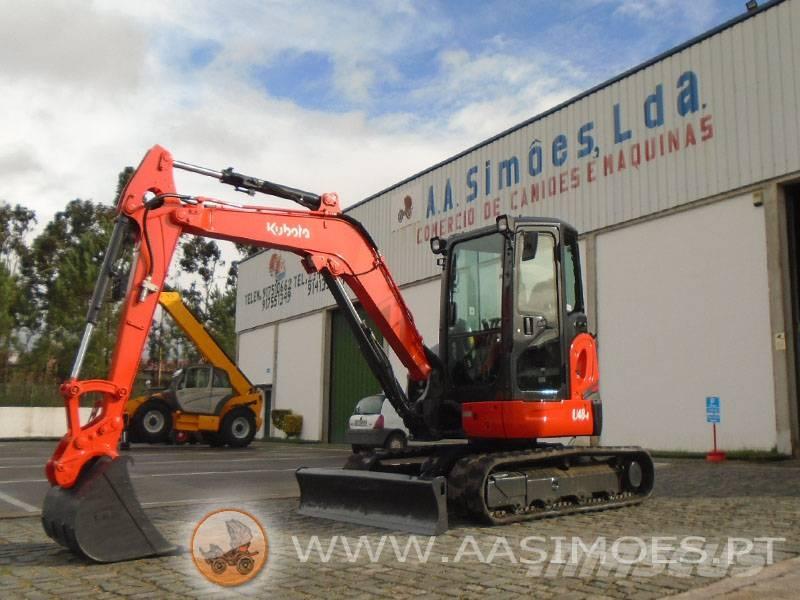 Kubota U 48-4 Mini kotrók < 7t