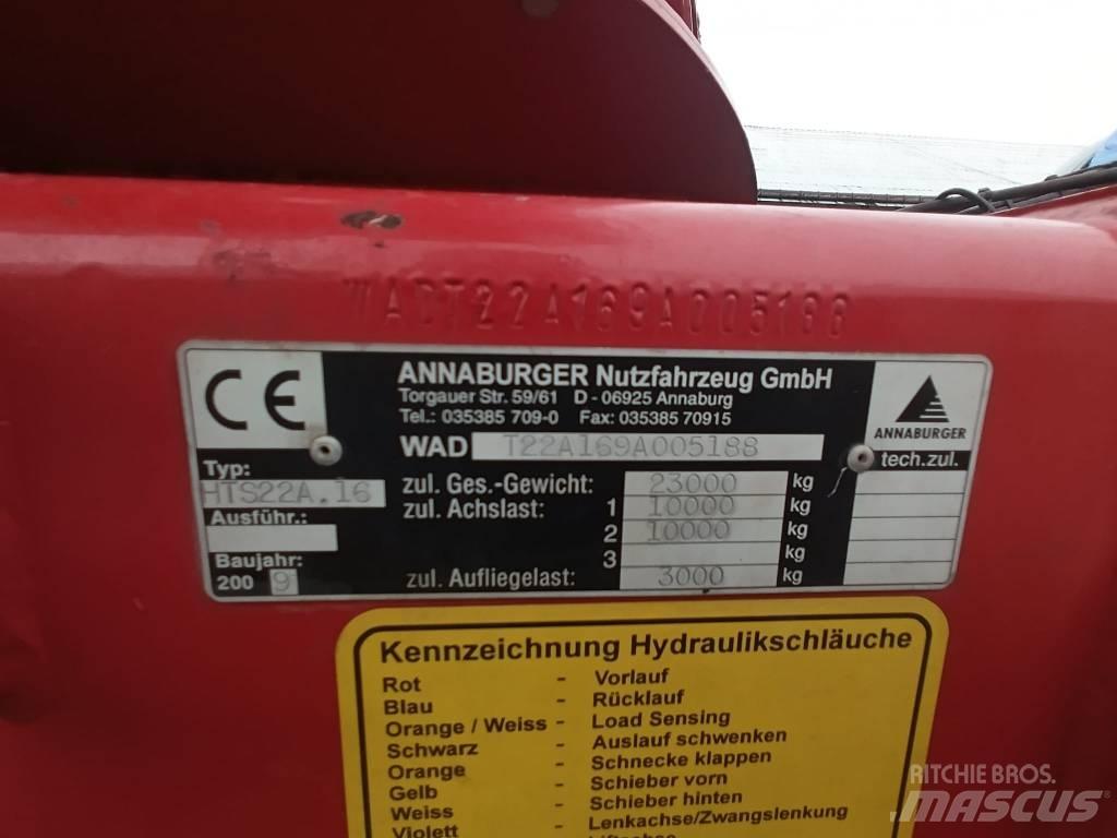 Annaburger HTS 22.16 Gabona átrakó kocsik
