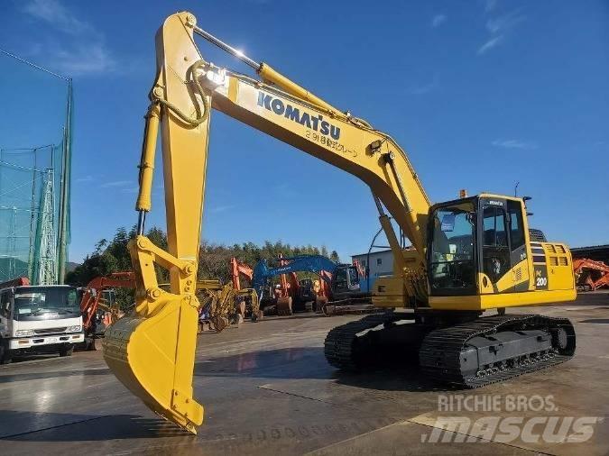 Komatsu PC 200 Lánctalpas kotrók