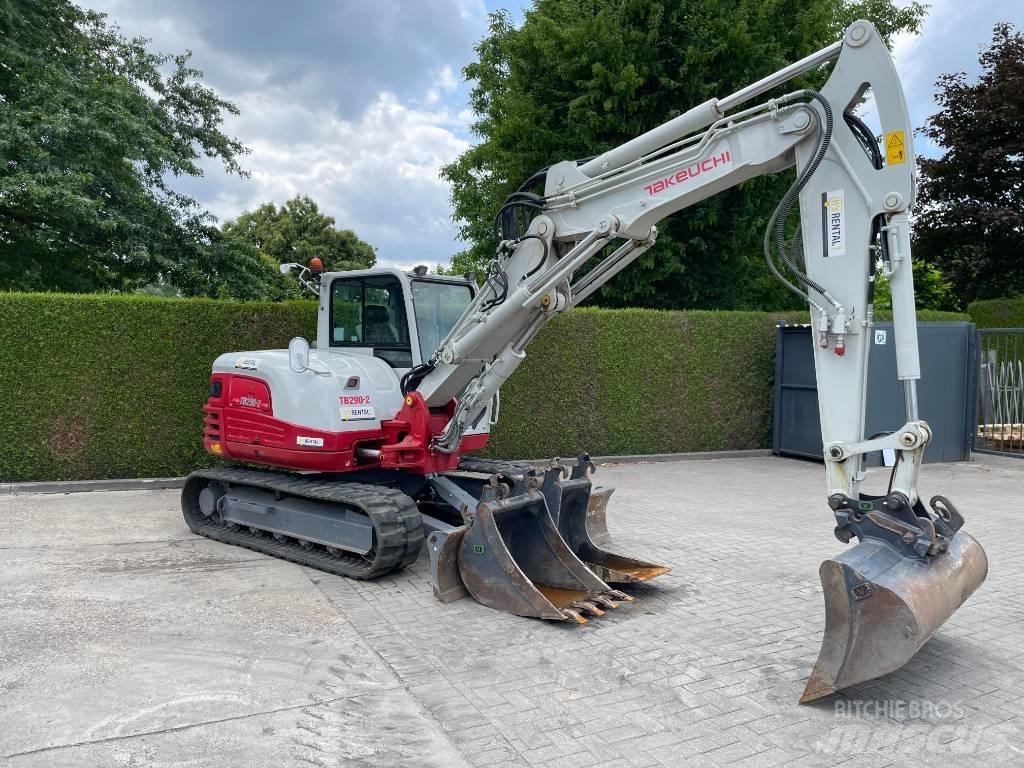 Takeuchi TB290-2 Mini kotrók < 7t
