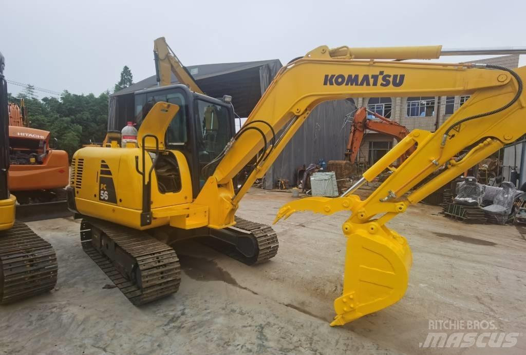 Komatsu PC 56-7 Mini kotrók < 7t