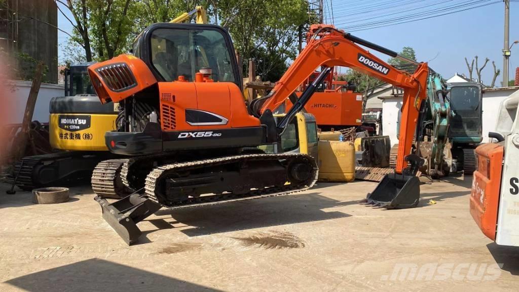 Doosan DX 55 Mini kotrók < 7t