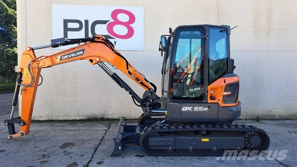 Develon DX 55 R-7 Mini kotrók < 7t