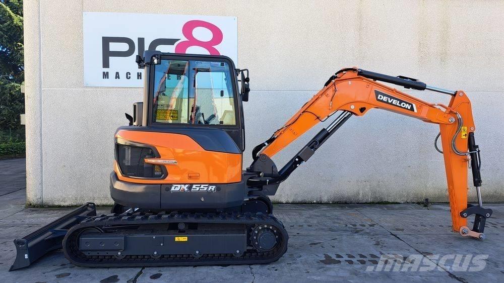 Develon DX 55 R-7 Mini kotrók < 7t