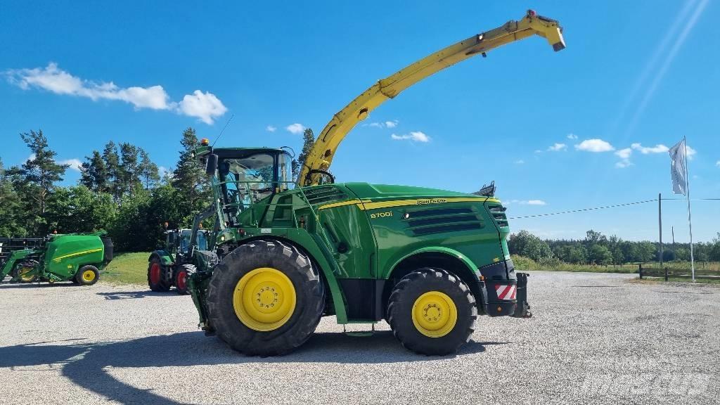 John Deere 8700i Önjáró szecskázók