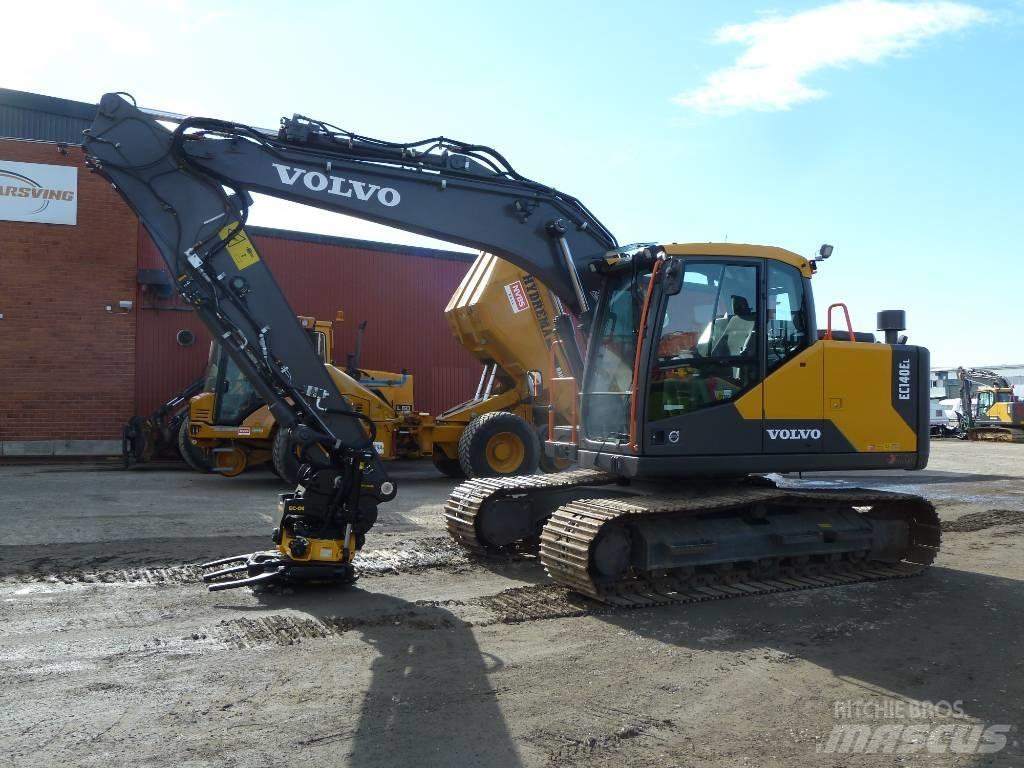Volvo EC140EL Lánctalpas kotrók