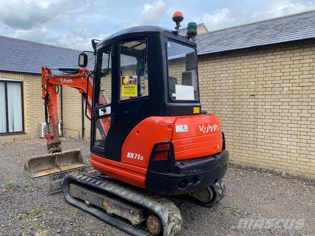 Kubota Kx71 Mini kotrók < 7t