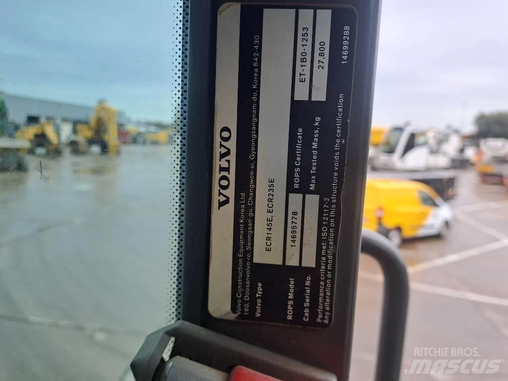 Volvo ECR235EL Lánctalpas kotrók