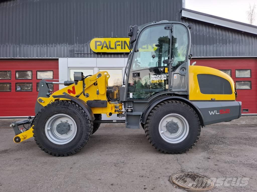 Wacker Neuson WL52 Gumikerekes homlokrakodók