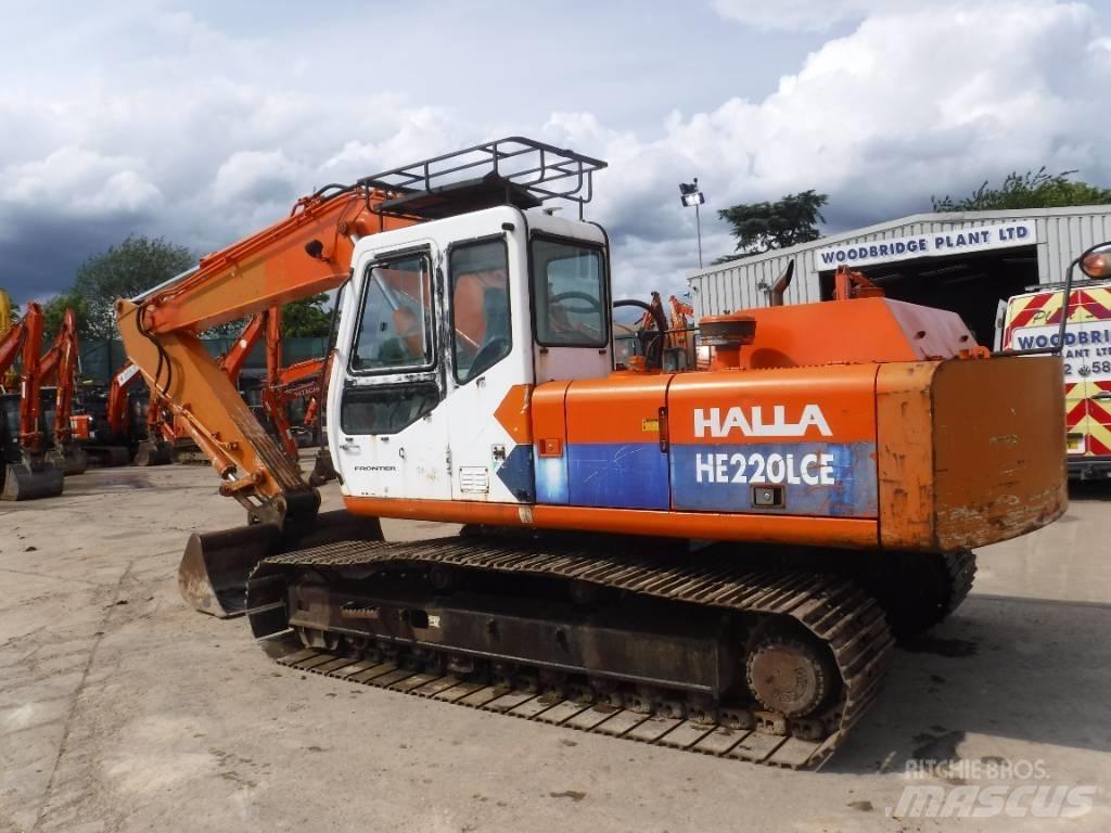 Halla HE220LCE Lánctalpas kotrók