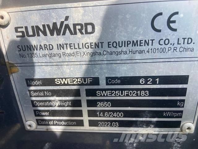 Sunward SWE 25 UF Mini kotrók < 7t