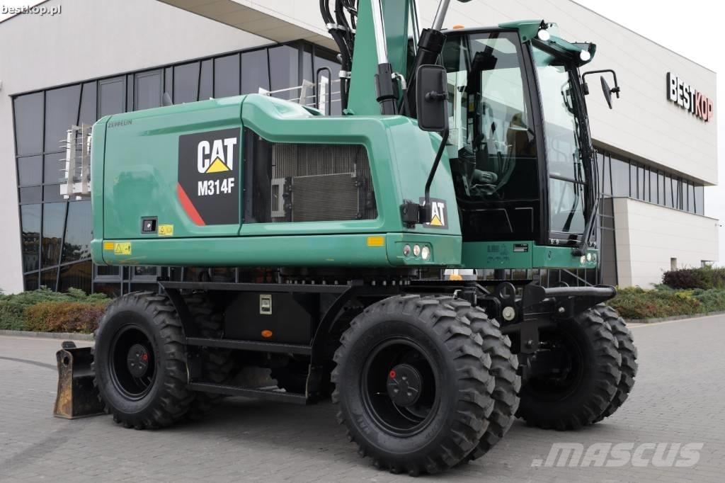 CAT M314F Gumikerekes kotrók