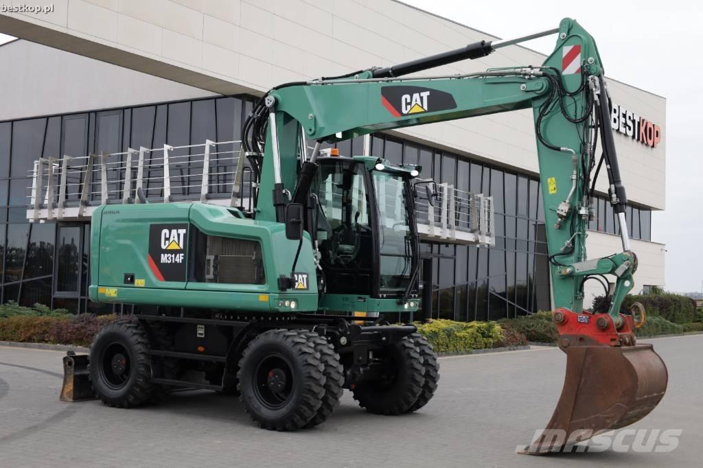 CAT M314F Gumikerekes kotrók