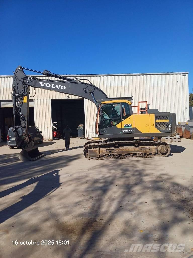 Volvo EC220 ELN Lánctalpas kotrók