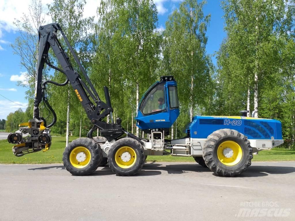 Rottne H20 Betakarítók