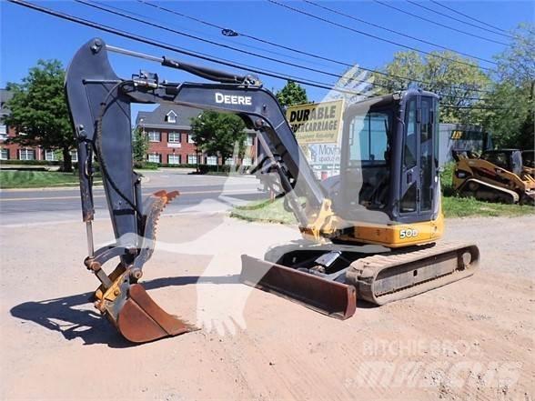 John Deere 50D Mini kotrók < 7t