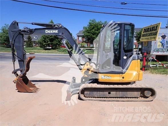 John Deere 50D Mini kotrók < 7t