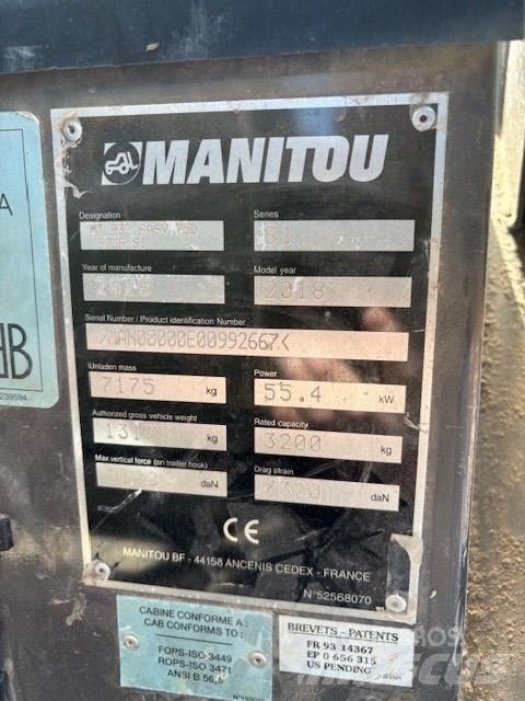 Manitou MT 932 Teleszkópos rakodók
