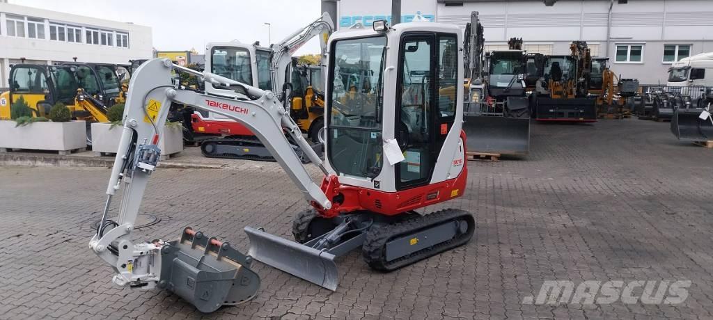 Takeuchi TB 216 A Mini kotrók < 7t