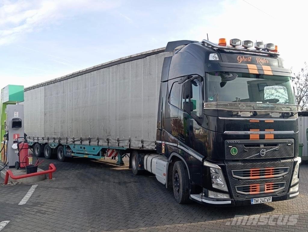 Volvo FH 500 Platós / Ponyvás teherautók