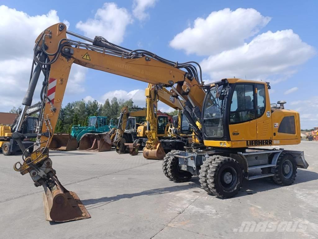 Liebherr A 916 Gumikerekes kotrók