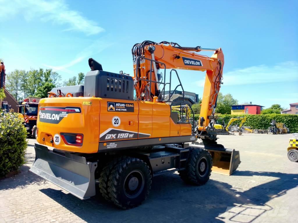 Doosan DX190W-7 Gumikerekes kotrók