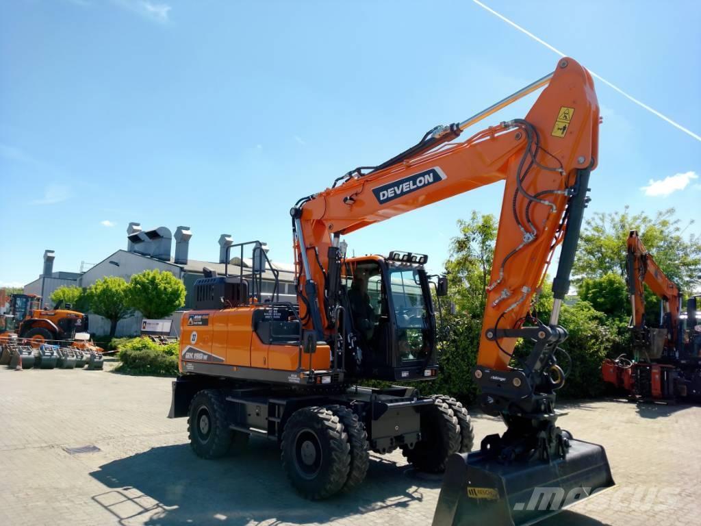 Doosan DX190W-7 Gumikerekes kotrók