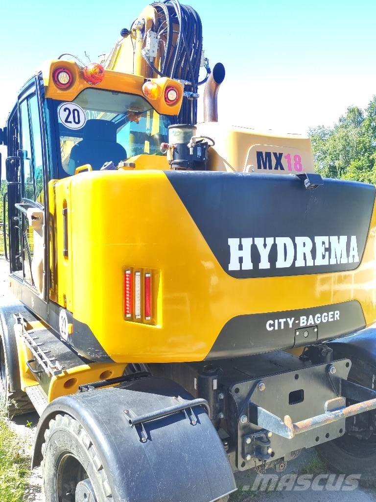 Hydrema MX 18 Gumikerekes kotrók