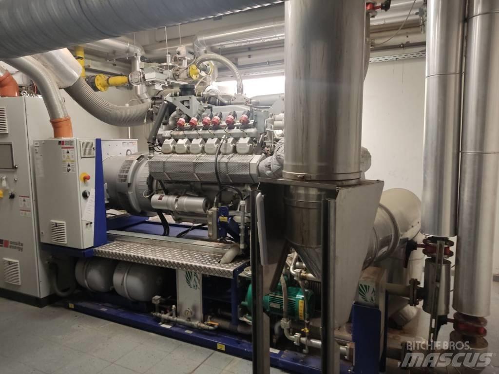 MTU 12V400 GS Gáz Áramfejlesztők