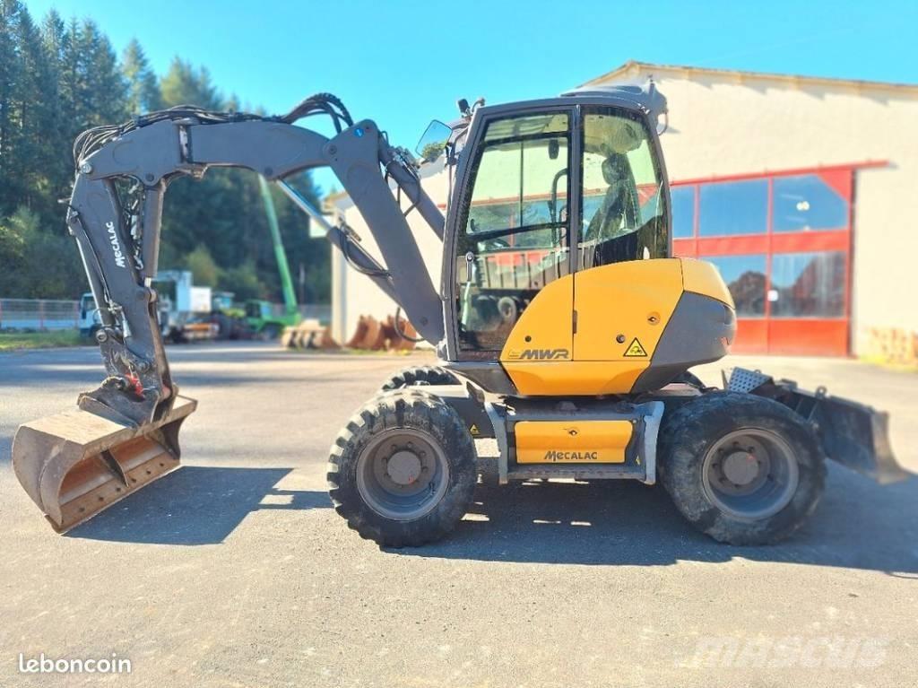 Mecalac 9 MWR Gumikerekes kotrók