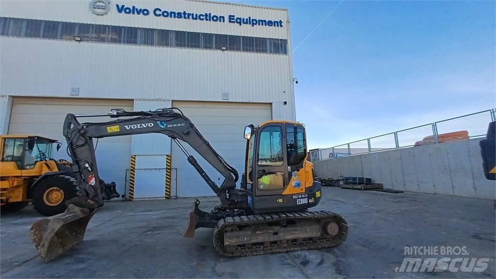 Volvo ECR 88 D Mini kotrók < 7t