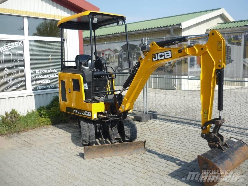 JCB 15 C-1 Mini kotrók < 7t