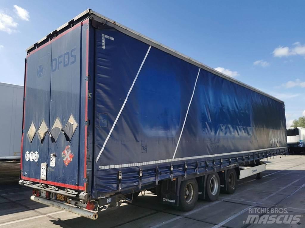 Krone N/A MEGA Elhúzható ponyvás félpótkocsik