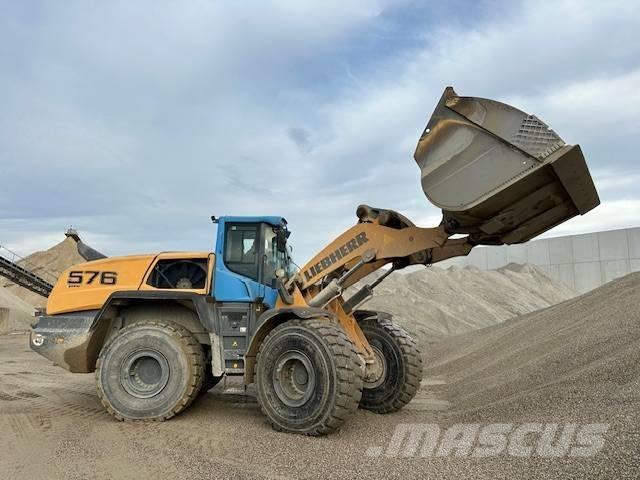 Liebherr 576 X-Power Gumikerekes homlokrakodók