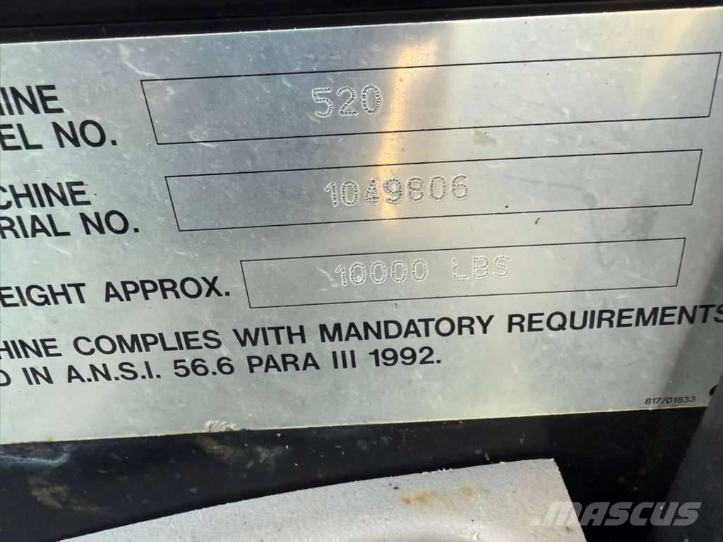 JCB 520 Teleszkópos rakodók