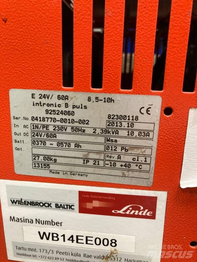 Linde L10AC/1170 Gyalogkíséretű targonca