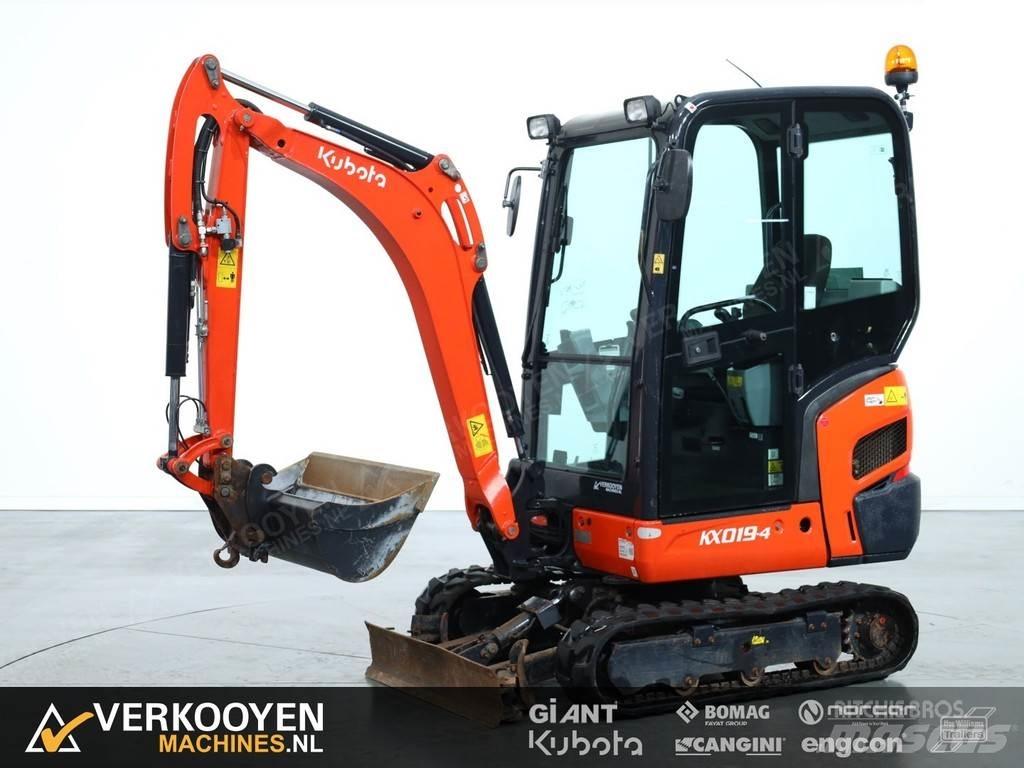 Kubota KX019-4 Mini kotrók < 7t
