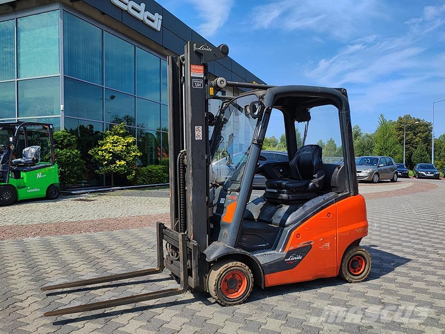 Linde H16T-01 Gázüzemű targoncák