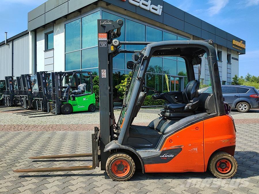 Linde H16T-01 Gázüzemű targoncák