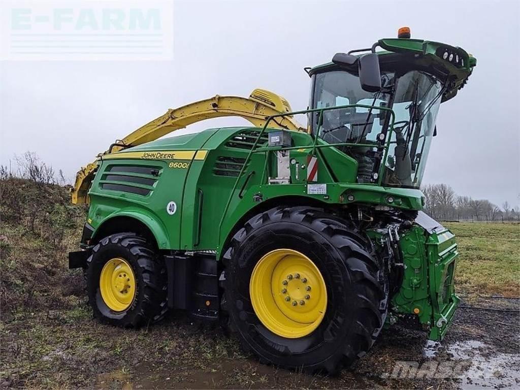 John Deere 8600i Önjáró szecskázók