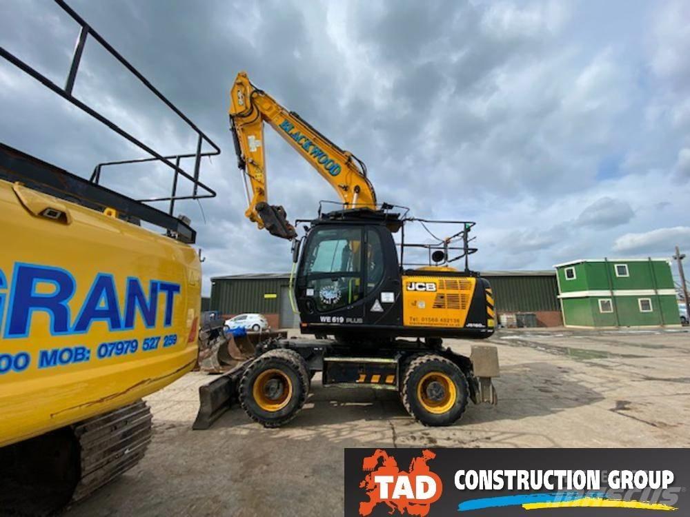 JCB JS 160 W Gumikerekes kotrók