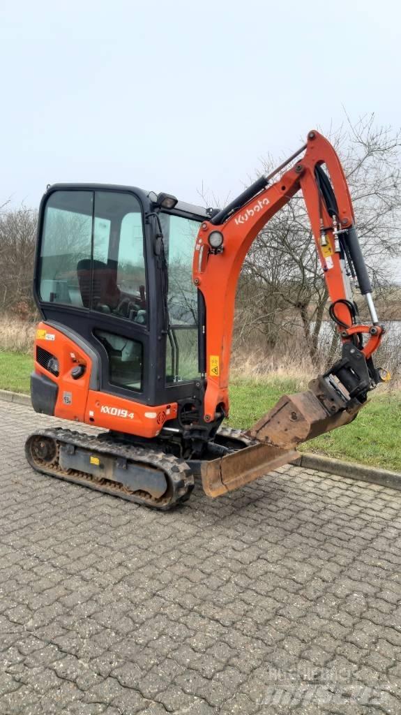 Kubota KX019-4 Mini kotrók < 7t