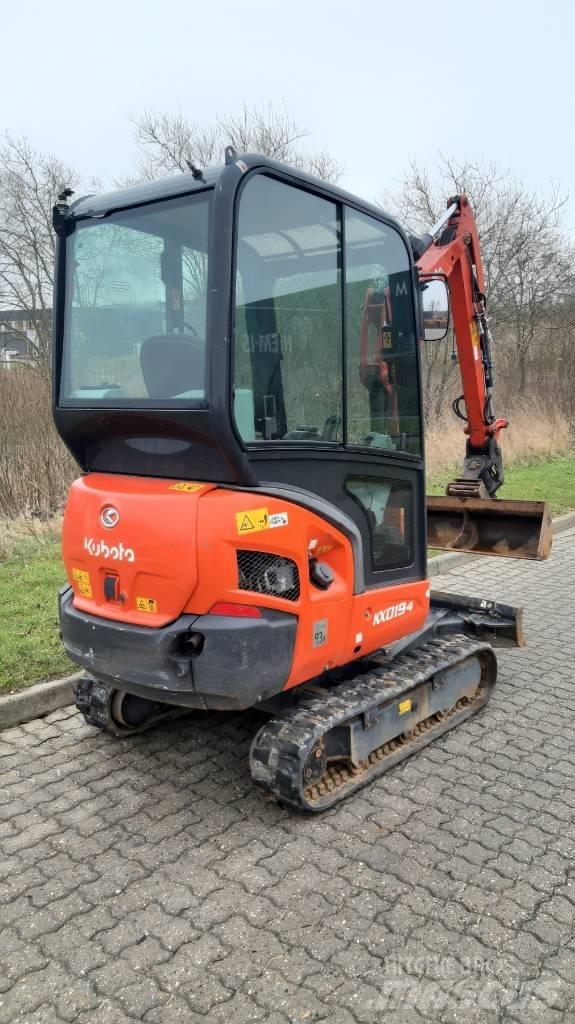 Kubota KX019-4 Mini kotrók < 7t