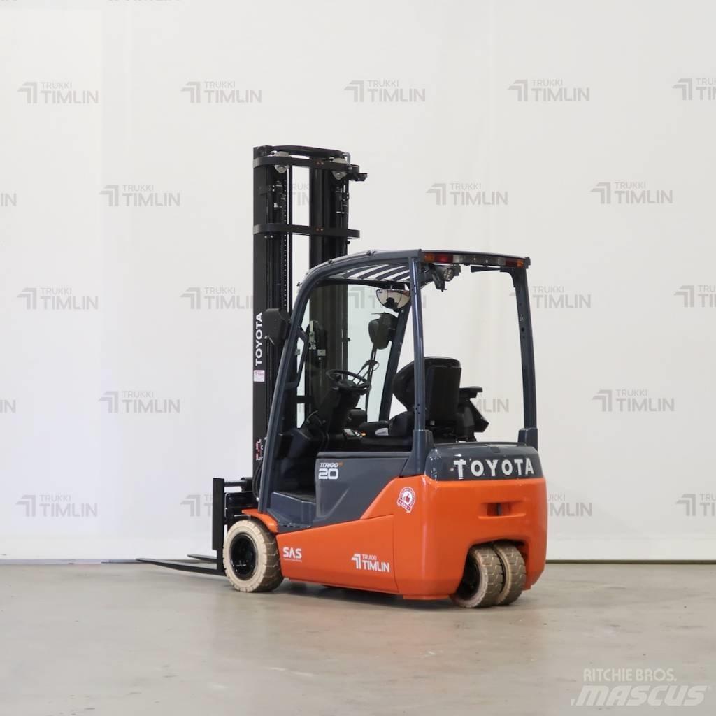 Toyota 8FBE20T Elektromos targoncák